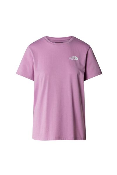 THE NORTH FACE W FOUNDATION MOUNTAIN GRAPHIC TEE T-Shirt NF0A882VPO21 Purple-XS