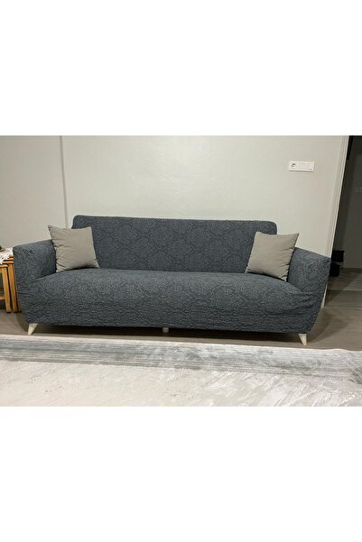 UYUMEV نموذج جديد من غطاء مقعد زهرة الجاكار المكون من 3 أشخاص. غطاء مقعد مطاط...