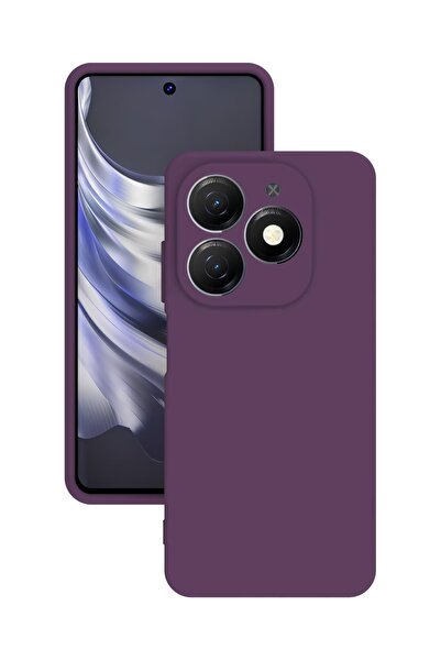 TECNO Spark 20 Pro Kılıf Kamera Korumalı Silikon Rubber Arka Kapak