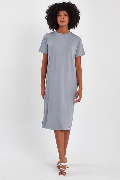 ALEXANDERGARDI ALEXANDERGARDY SLIT BASIC DRESS (B23-00115)