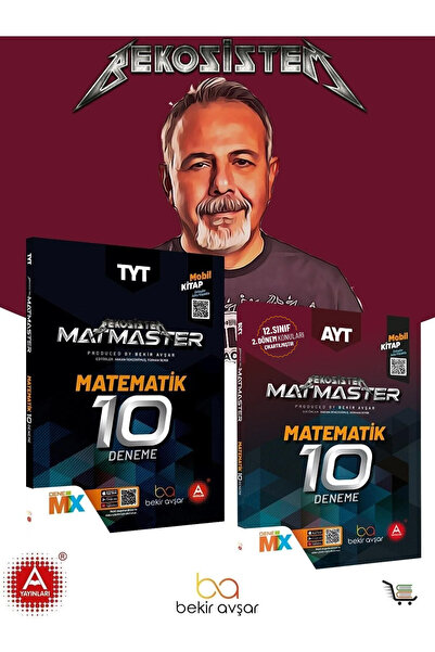 A Yayınları Bekosistem Matmaster Aytvetyt Matematik 10'lu Deneme Seti Bekir A...