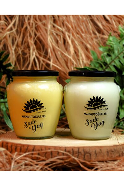 MAHMUTOĞULLARI SADE YAĞ SADEYAĞ İNEK& KOYUN TOPLAM 1 KG ÖZEL KAVANOZ RAMAZANA...