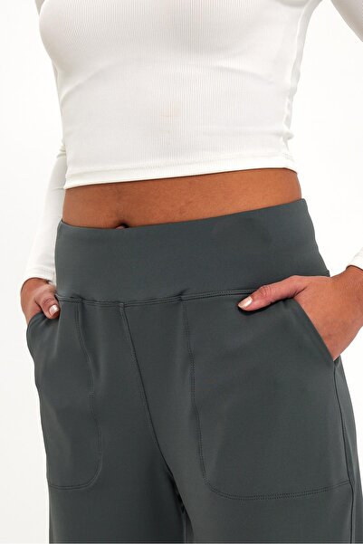 ALEXANDERGARDI Ελαστικό κολάν μέσης Alexandergardı με πλαϊνές τσέπες (B23-00165)