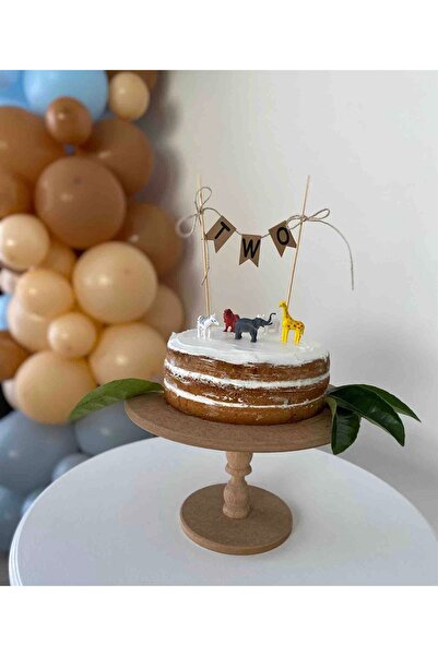 Partifabrik Διακοσμητικό σημαία τούρτας για δύο ετών