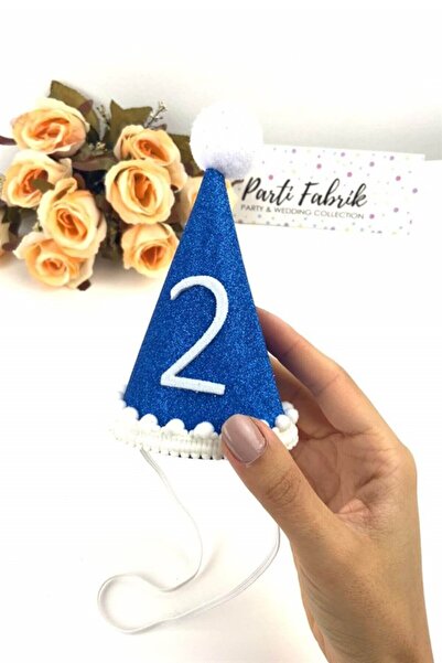 Partifabrik Καπέλο Mini Pompom Glitter Age 2