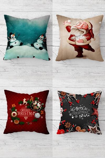 farbala Set combinat cu fermoar ascuns de Anul Nou - Pernă de pernă și pernă ...