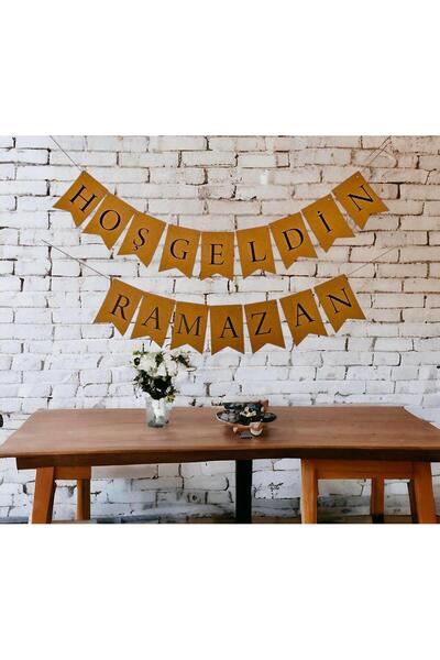 Partifabrik Hoşgeldin Ramazan Yazı Süs Banner