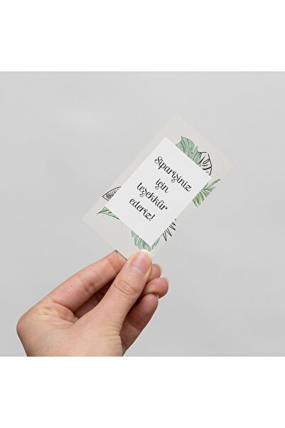 Ambalaj Modacısı Thank You for Order Printed 100Pcs