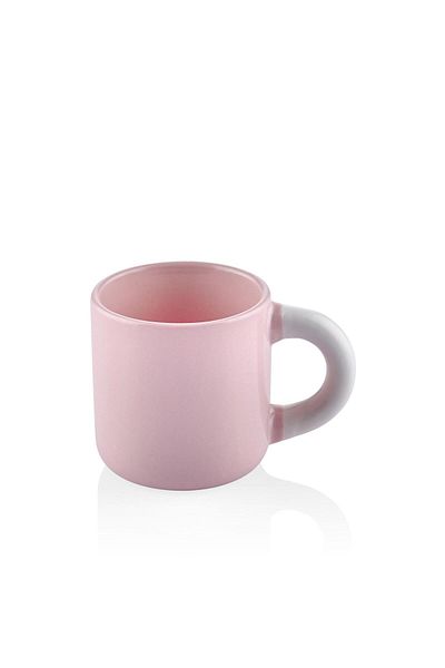 The Mia Colorida Espresso And Turkish Coffee Cup Pink
