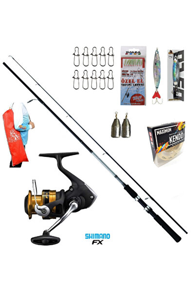 Shimano Fx C3000 Daiwa Sweepfire 210cm 10-30gr Spin Olta Takımı Seti