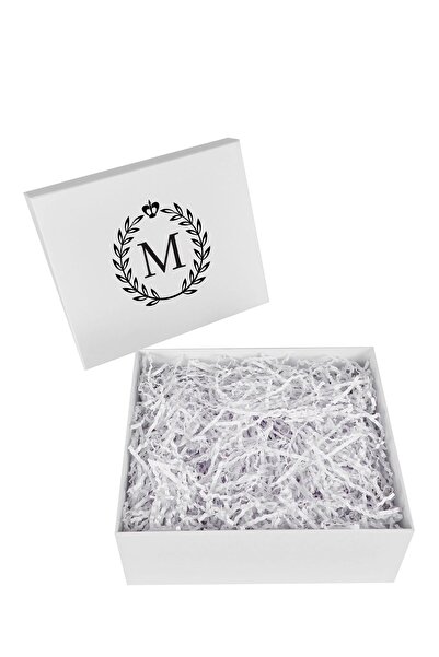 HEDİYEDİYE Harf Tasarımlı Boş Hediye Kutusu