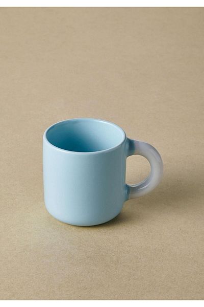 The Mia Colorida Espresso And Turkish Coffee Cup Blue