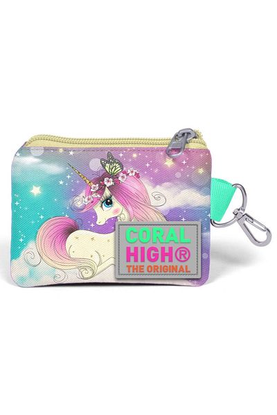 Coral High Τσάντα με κέρματα Unicorn and Girl - Girl