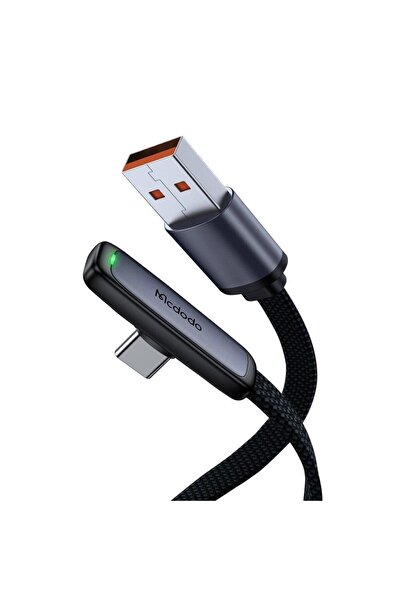 Mcdodo Ca-3340 Type-c 100w 90° Açılı Hızlı Şarj & Data Kablosu 6a 1.2m