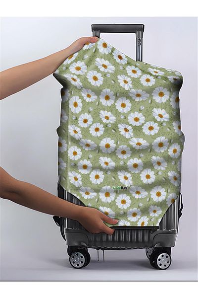 LUGGBAG FABRIC COVER WITH WEARABLE FOR SUITCASE LB015