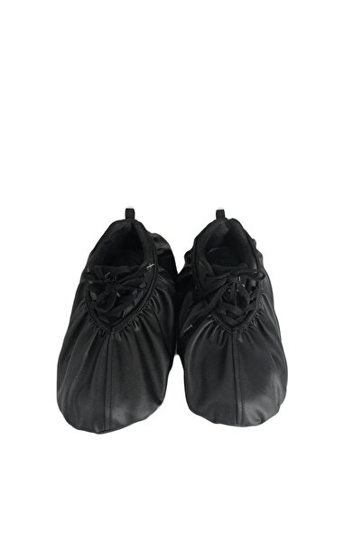 Caneren Yat Tekneler Güvenlik Firmaları Teknik Servisler İçin Suni Deri Galoş-Siyah