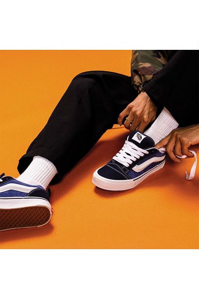 Vans Pantofi casual Knu Skool Sneaker Albastru