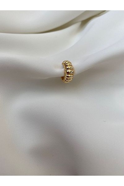 h&b design jewel Curved Twist Earcuff