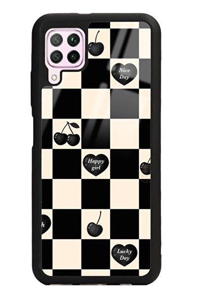 Spoyi Huawei P40 Lite Happy Girls Tasarımlı Glossy Telefon Kılıfı