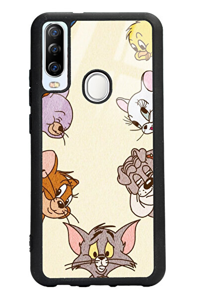Spoyi GM 20 Pro Tom and Jerry Tasarımlı Glossy Telefon Kılıfı