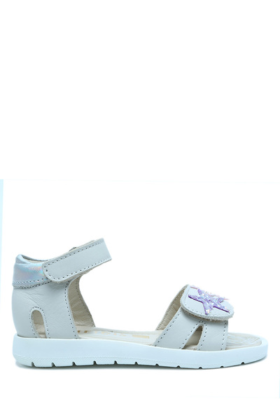 Kifidis S24V011 Kifidis-Kids Kız Çocuk Deri Sandalet 21-25