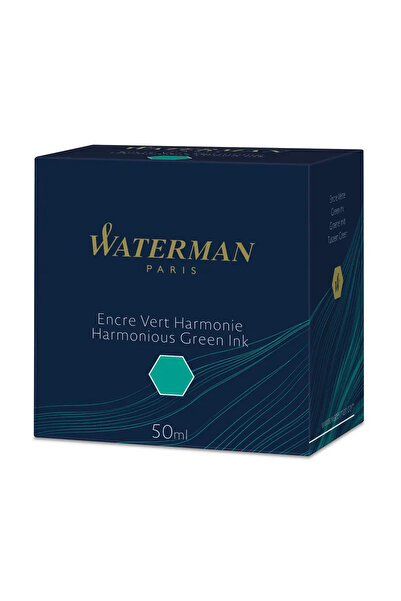 Waterman Dolma Kalem Mürekkebi Cam Şişede 50 ml Yeşil S0110770