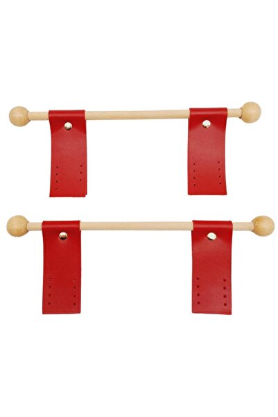 angel çanta aksesuar Accesoriu Geanta Angel Maner Geanta Lemn Cu Piele Artifi...