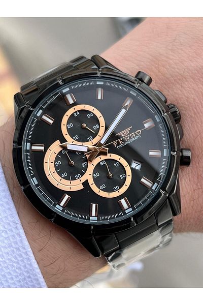 FERRO Inner Functions Active Chronograph 30 Mt Waterproof Men's Wrist Watch xf0030