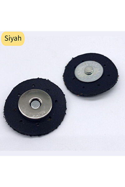 Oxford İplik Çanta Çıtçıtı Siyah Mıknatıslı Suni Deri Dikişli Kendin Yap Çant...