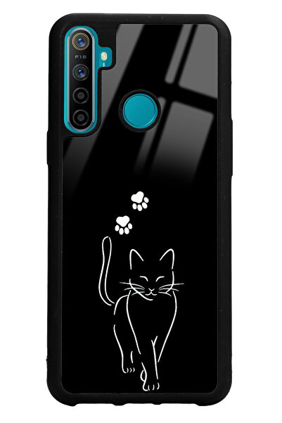 Spoyi Oppo Realme C3 - 5i Paticik Tasarımlı Glossy Telefon Kılıfı