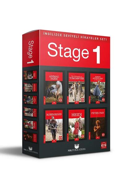 MK Publications Stage 1 İngilizce Hikaye Seti