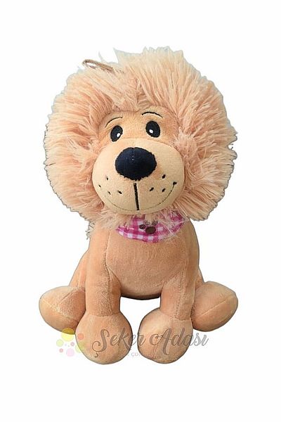 Şeker Adası Cute Plush Lion 27 Cm Soft Game And Sleeping Friend King Of Forests Gs