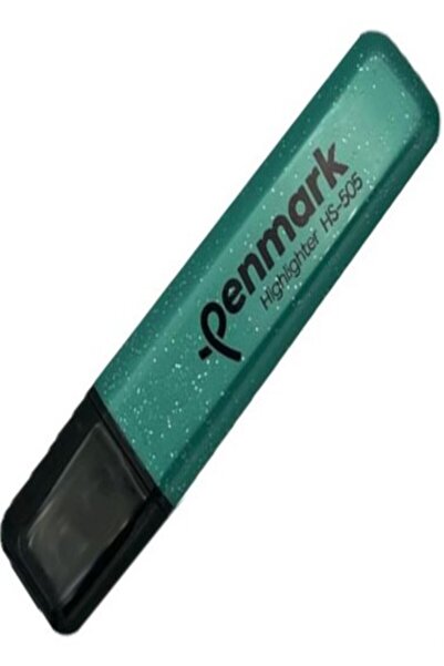 Pelikan Yayınları Simli Fosforlu Kalem Metalik Yeşil Penmark