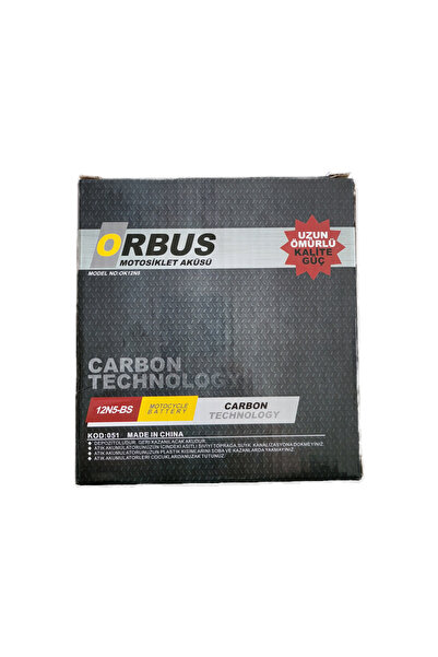 ORBUS Akü 12 V 5 Ah YTX5L Bs Motosiklet Aküsü