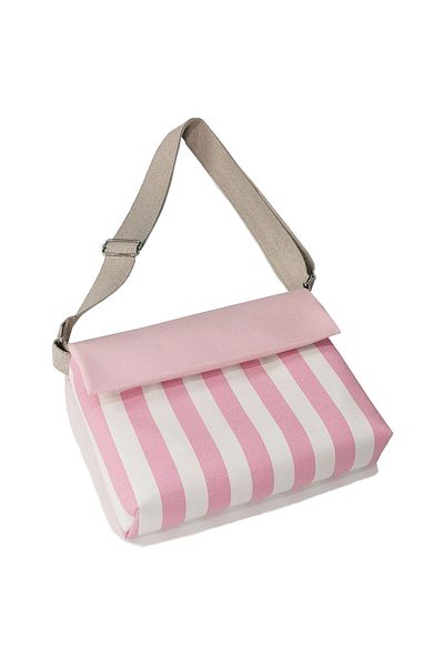Emrem Home Τσάντα ώμου Messenger, Υδατοαπωθητικό Panama, Casual Tablet Book Τσάντα με φερμουάρ Velcro 6 εσωτερικές θήκες 12 ιντσών