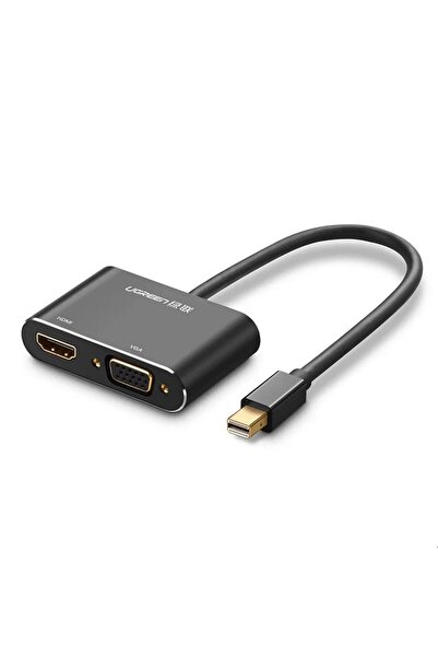 Ugreen Adaptor HDMI / VGA - mini DisplayPort Full HD 1080p black (MD115 20422)