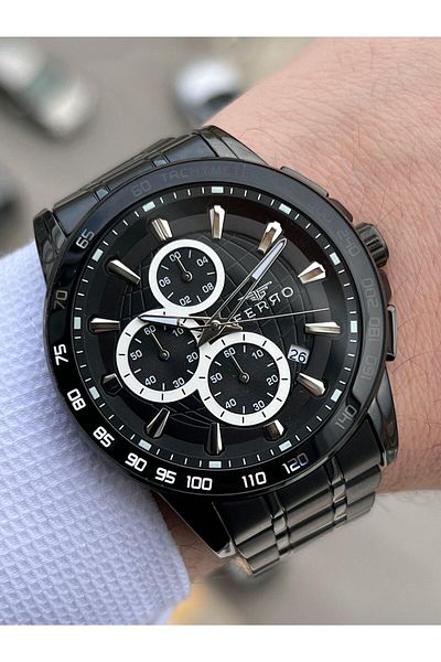 FERRO Inner Functions Active Chronograph 30 Mt Waterproof Men's Wrist Watch xf0038