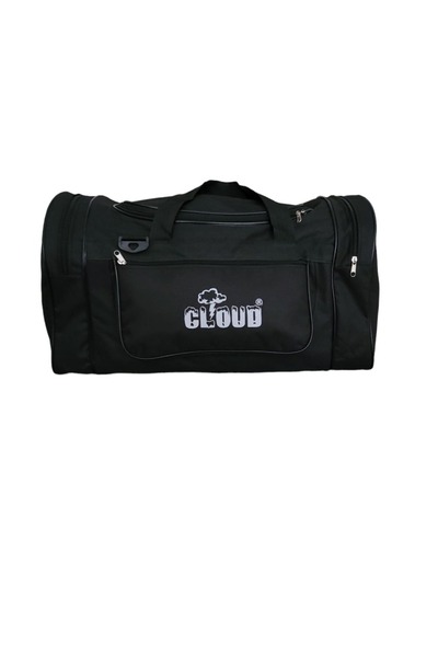 SDTN Unisex Siyah 4 Bölmeli Hem Spor Hem Valiz Su Geçirmez Çanta Sporcu Çantası Valiz Çanta 55 cm Siyah