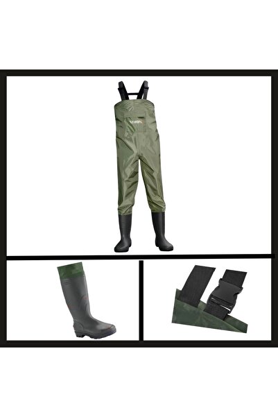 Uygunayakala Uyguna-Yakala (ncw003) Primax Taslan Su Geçirmez Haki Tulum Çizme-ZME.062
