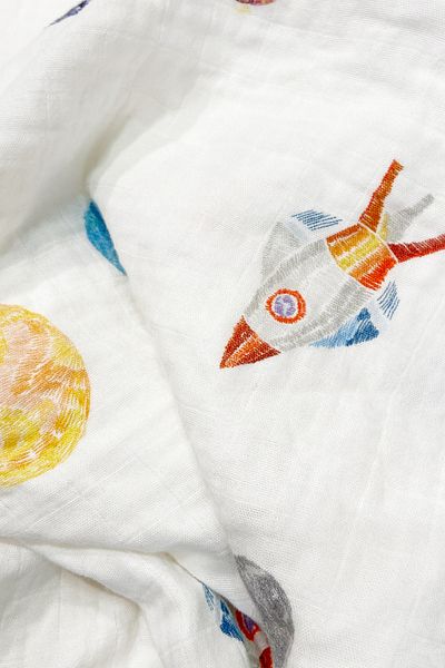 Casadora Baby 100% Cotton Washed Muslin Blanket (115x115 cm)