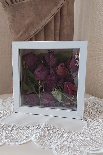 Verda Çerçeve 20x20x5 cm Rama de memorie cu model floral nou la moda