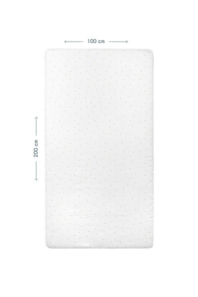 Casadora Baby Cotton Satin Elastic Baby Bedsheet 100 X 200 cm