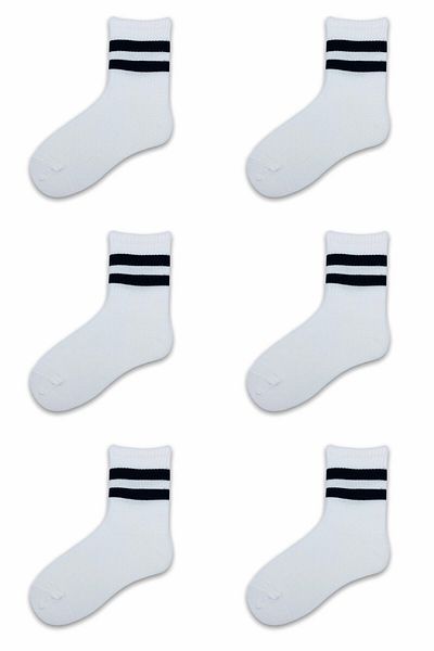 Esinti Ανδρικές κάλτσες Γυναικείες κάλτσες Socket Αθλητικές κάλτσες με πολύχρωμα σχέδια 6 τεμαχίων