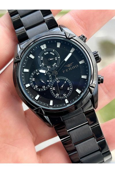 FERRO Inner Functions Active Chronograph 30 Mt Waterproof Men's Wrist Watch xf0044