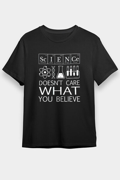 Darkhane Unisex Black T-Shirt - Science Laboratory Tools T-Shirt