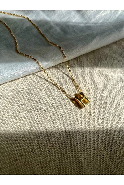 Moja Lab Jewelry H Minimal Harf Kolye