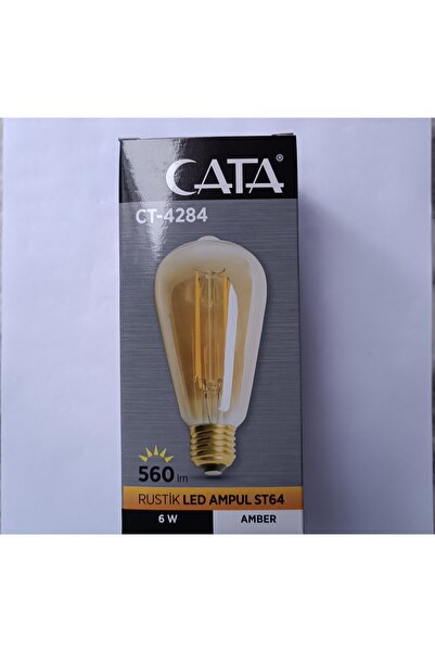 Cata Ct 4284 Rustik Led Ampul Amber
