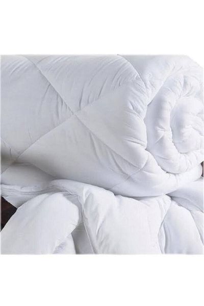 AYHOME Single Duvet Antiallergic Antibacterial Duvet Pillow Set 1 Pillow 1 Piece Duvet White