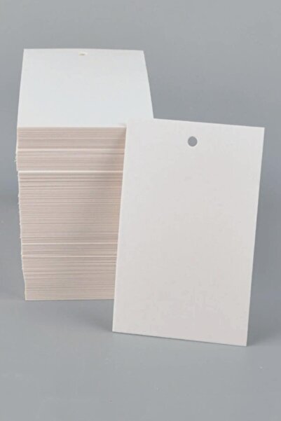 Eser kırtasiye Karton Fiyat Marka Etiketi 3,5x5 cm 1000 Adet 3 mm Orta Ip Gec...