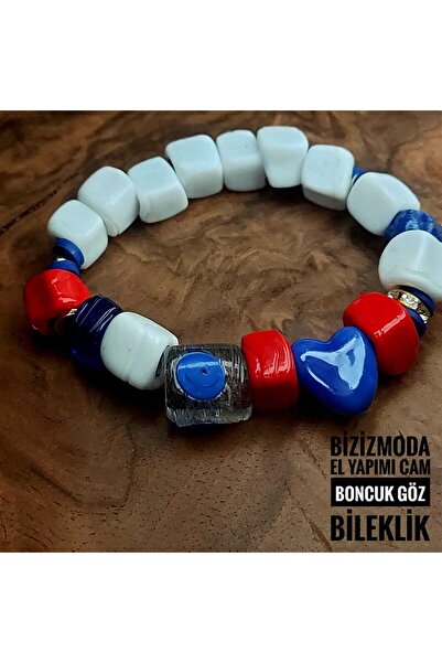 bizizmoda زجاج الطابق السفلي الخرز سحر مورانو عين الشر الخرز سوار عين الشر مط...